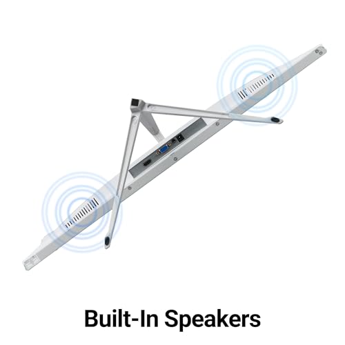 ZEBRONICS A27FHD LED, Gaming Monitor, 27 inch (68.58cm), 300 nits, 165hz Metal Stand, Built-in Speakers White ZEBRONICS A27FHD LED, Gaming Monitor, 27 inch (68.58cm), 300 nits, 165hz Metal Stand, Built-in Speakers White