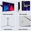 ZEBRONICS A27FHD LED, Gaming Monitor, 27 inch (68.58cm), 300 nits, 165hz Metal Stand, Built-in Speakers White