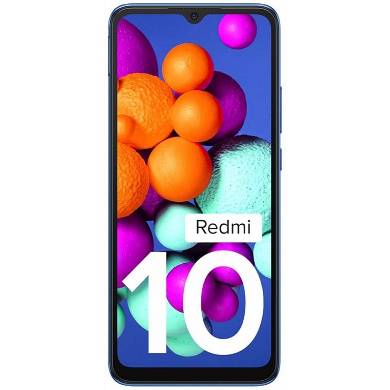 Redmi 10 (Pacific Blue, 4GB RAM, 64GB Storage) Refurbished