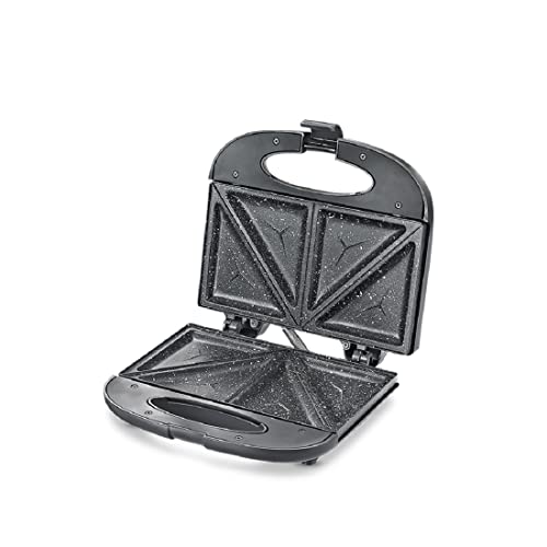 Prestige PSFSP - Spatter Coated Non-stick Sandwich Toasters With fixed Sandwich Plates, Black Prestige PSFSP - Spatter Coated Non-stick Sandwich Toasters With fixed Sandwich Plates, Black