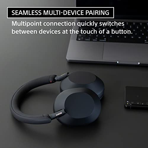 Sony WH-1000XM5 Best Active Noise Cancelling Wireless Bluetooth Over Ear Headphones with Mic for Clear Calling, up to 40 Hours Battery Black Sony WH-1000XM5 Best Active Noise Cancelling Wireless Bluetooth Over Ear Headphones with Mic for Clear Calling, up to 40 Hours Battery Black