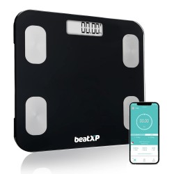 beatXP Weighing Scale with 13 Essential Body Parameters Bluetooth Weighing Machine SmartPlus
