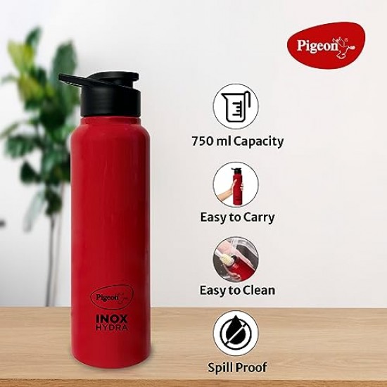 Pigeon 1.5 litre Hot Kettle and Stainless Steel Water Bottle Combo used for boiling Water with Auto Shut- off Feature