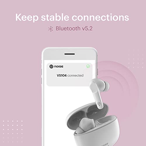 Noise Buds VS104 in-Ear Truly Wireless Earbuds (Snow White) Noise Buds VS104 in-Ear Truly Wireless Earbuds (Snow White)