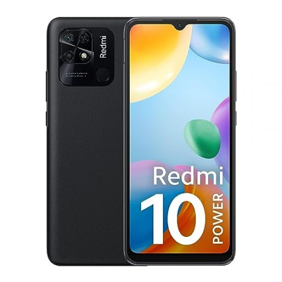 Xiaomi Redmi 10 Power (Power Black, 8GB RAM, 128GB Storage) Refurbished