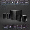 Panasonic SC-HT460GW-K 4.1 Ch Home Theatre, 100W, Bluetooth, USB, AUX, Powerful Subwoofer Speaker system (Black)