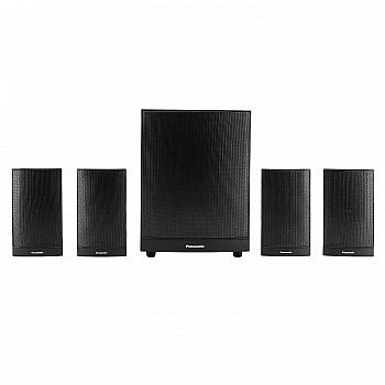 Panasonic SC-HT460GW-K 4.1 Ch Home Theatre, 100W, Bluetooth, USB, AUX, Powerful Subwoofer Speaker system (Black)