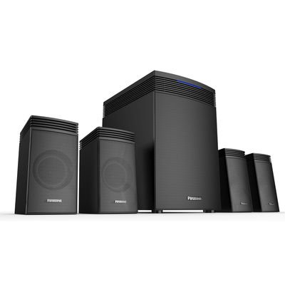 Panasonic SC-HT460GW-K 4.1 Ch Home Theatre, 100W, Bluetooth, USB, AUX, Powerful Subwoofer Speaker system (Black) Panasonic SC-HT460GW-K 4.1 Ch Home Theatre, 100W, Bluetooth, USB, AUX, Powerful Subwoofer Speaker system (Black)