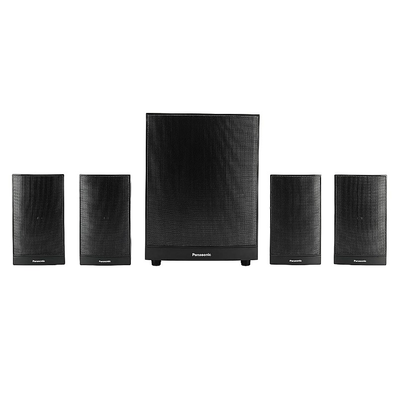 Panasonic SC-HT460GW-K 4.1 Ch Home Theatre, 100W, Bluetooth, USB, AUX, Powerful Subwoofer Speaker system (Black)