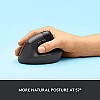 Logitech Lift Vertical Ergonomic Mouse, Wireless, Bluetooth