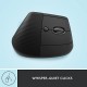 Logitech Lift Vertical Ergonomic Mouse, Wireless, Bluetooth Graphite