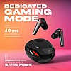 Wings Phantom 250 Gaming TWS Earbuds Earphones (Black)