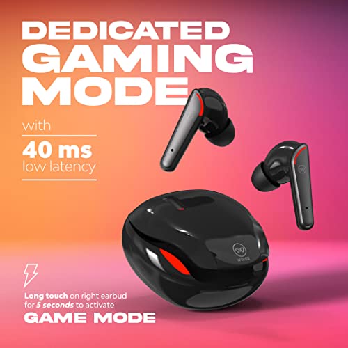 Wings Phantom 250 Gaming TWS Earbuds Earphones (Black) Wings Phantom 250 Gaming TWS Earbuds Earphones (Black)