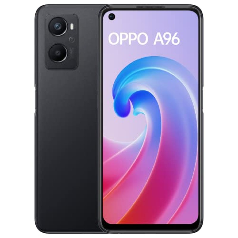 OPPO A96 Starry Black, 8GB RAM, 128 Storage, Refurbished