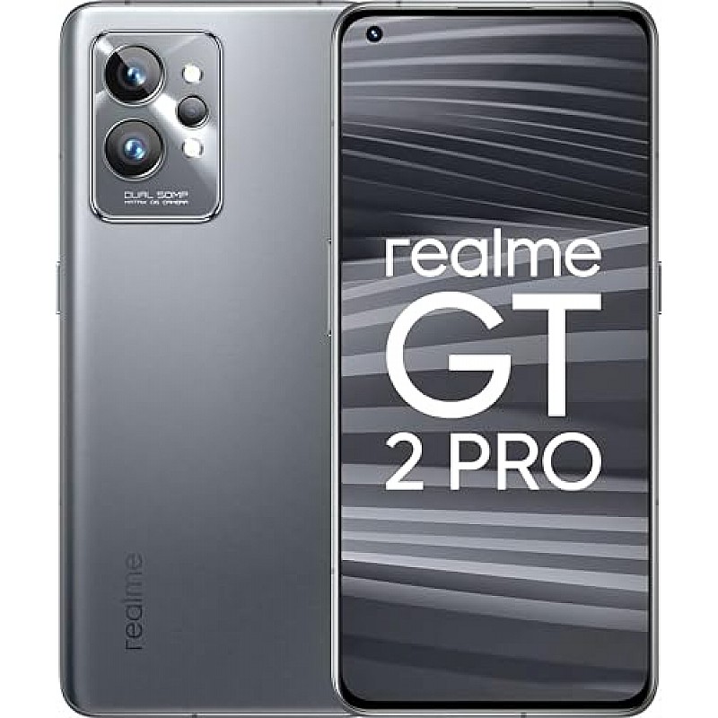 Realme GT 2 Pro (Steel Black, 8GB RAM, 128GB Storage) Refurbished