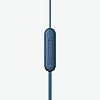 Sony WI-C100 Wireless Headphones with Customizable Equalizer for Deep Bass and 25 Hrs Battery Blue