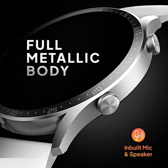 Fire-Boltt India's No 1 Smartwatch Brand Talk 2 Bluetooth Calling Smartwatch (Silver Grey)