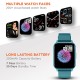Fire-Boltt Ninja 3 Smartwatch Full Touch 1.69 & 60 Sports Modes with IP68 (Green)