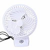 AIRTREE  Table Fan 9" inch (210mm) All In 1 Table Wall Ceiling Use 2800 RPM 100% Copper Winding Mini Fan Compact/Powerful White