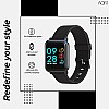 AQFIT W8 Bluetooth SmartWatch Black