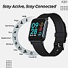 AQFIT W8 Bluetooth SmartWatch Black