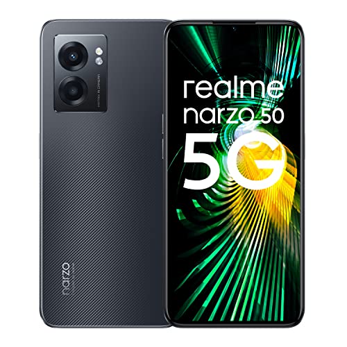 Realme Narzo 50 5G (Hyper Black, 4GB RAM 128GB Storage) Refurbished