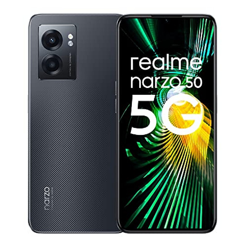 Realme Narzo 50 5G (Hyper Black, 4GB RAM 128GB Storage) Refurbished