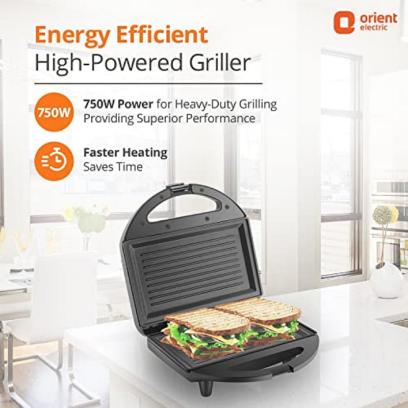 Orient Electric Chefspecial Griller & toster (Black)