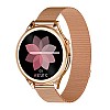 Vibez By Lifelong Xena SmartWatch For Women With Hd Display| Ecg+Ppg|Body Temprature (Gold)