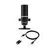 HyperX DuoCast RGB USB Condenser Microphone 4P5E2AA for PC Black