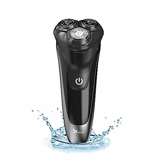 Syska SH0300 Cordless Electric Shaver for Men Black