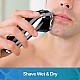 Syska SH0300 Cordless Electric Shaver for Men Black