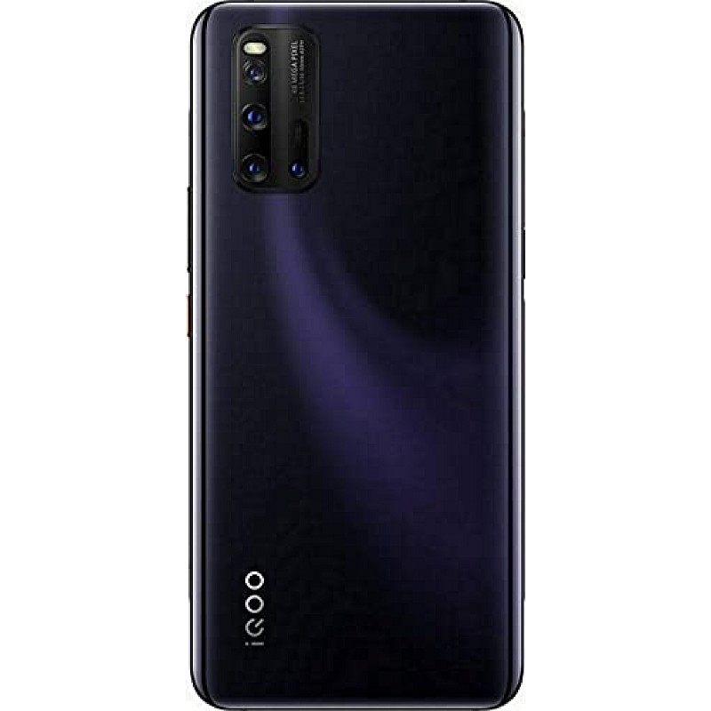 iQOO 3 (Tornado Black, 8GB RAM, 128GB Storage) Refurbished