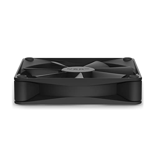 NZXT F120 RGB 120 mm RGB Case Fan - Single Pack (Black) - RF-R12SF-B1