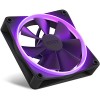 NZXT F120 RGB 120 mm RGB Case Fan - Single Pack (Black) - RF-R12SF-B1