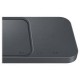 Samsung Original 15W Single Port, Type - C Duo Pad Wireless Charger (Cable not Included), Black