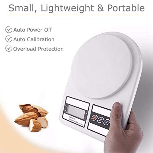 GENRIC Kitchen Small Digital Weight Machine Weighing Scale (Multicolor)