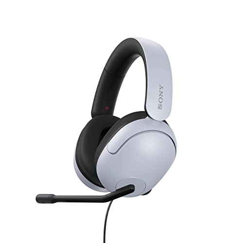 Sony INZONE H3, MDR-G300 Wired Gaming Headset, Over-Ear Headphones with 360 Spatial Sound, USB Wired Over-Ear (White) Sony INZONE H3, MDR-G300 Wired Gaming Headset, Over-Ear Headphones with 360 Spatial Sound, USB Wired Over-Ear (White)