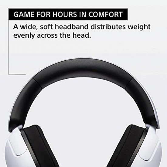 Sony INZONE H3, MDR-G300 Wired Gaming Headset, Over-Ear Headphones with 360 Spatial Sound, USB Wired Over-Ear (White)