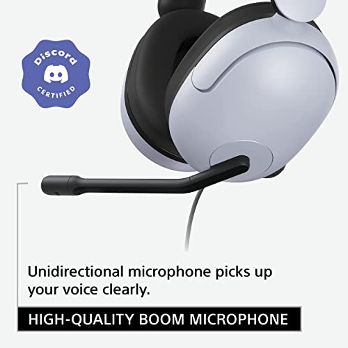 Sony INZONE H3, MDR-G300 Wired Gaming Headset, Over-Ear Headphones with 360 Spatial Sound, USB Wired Over-Ear (White) Sony INZONE H3, MDR-G300 Wired Gaming Headset, Over-Ear Headphones with 360 Spatial Sound, USB Wired Over-Ear (White)