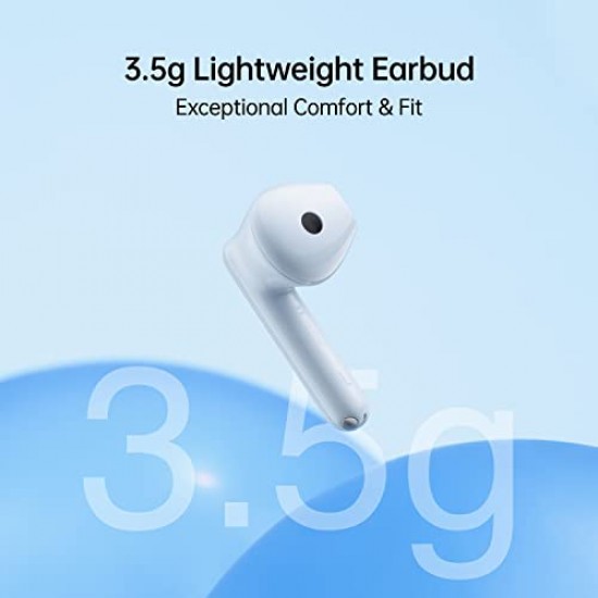 OPPO Enco Air 2 Bluetooth Truly Wireless in Ear Earbuds with Mic, Fast Charging & Up to 24Hrs Battery - Blue