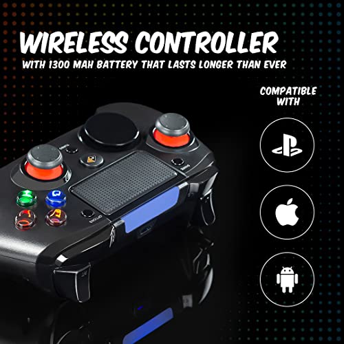 Cosmic Byte Stratos Xenon All in One PC Wireless Programmable Gamepad Black Cosmic Byte Stratos Xenon All in One PC Wireless Programmable Gamepad Black