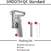 Zhiyun Smooth Q4 Combo Gimbal Stabilizer for Smartphone iPhone Android Gimbal w/Built-in Extension ,Grey