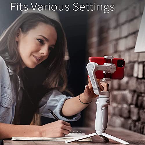 Zhiyun Smooth Q4 Combo Gimbal Stabilizer for Smartphone iPhone Android Gimbal w/Built-in Extension ,Grey Zhiyun Smooth Q4 Combo Gimbal Stabilizer for Smartphone iPhone Android Gimbal w/Built-in Extension ,Grey