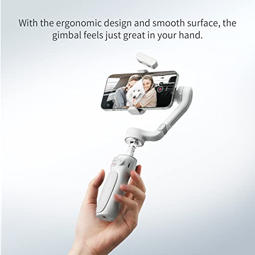 zhi yun Smooth Q4 3-Axis Gimbal Stabilizer for Smartphone Built-in Extension Rod, White zhi yun Smooth Q4 3-Axis Gimbal Stabilizer for Smartphone Built-in Extension Rod, White