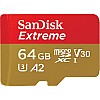 SanDisk Extreme® 64GB microSDXC UHS-I, 170MB/s Read,80MB/s Write Memory Card for 4K Video on Smartphones