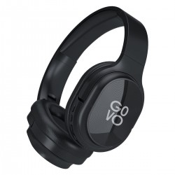 GOVO GOBOLD 600 Bluetooth Wireless On Ear Headphones with Mic, 15H Play Time, 40MM Driver,  Black