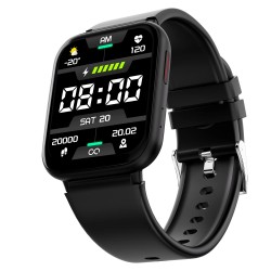 Fire-Boltt Beam Bluetooth Calling Smartwatch with 1.72” Full Touch & 320 * 380 Pixel Resolution, AI Voice Assistant (Black)