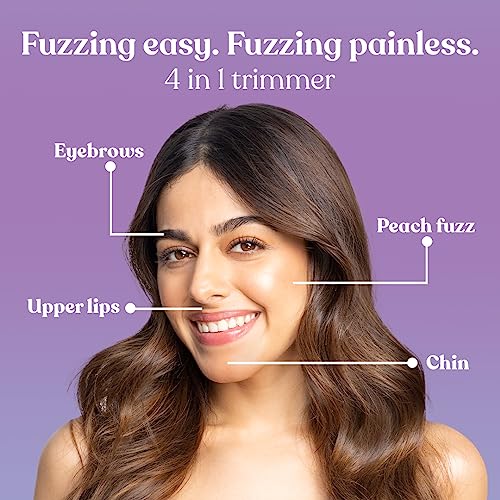 Bombae 4-in-1 Face And Eyebrow Trimmer Painless Trimmer For Women Bombae 4-in-1 Face And Eyebrow Trimmer Painless Trimmer For Women