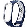 AIRTREE Sporty Dotted Nike Edition Straps for MI Band 3 and MI Band 4 Belt Band Compatible for MI M3 and MI M4 - Device Not Included  Red - Pack of 2